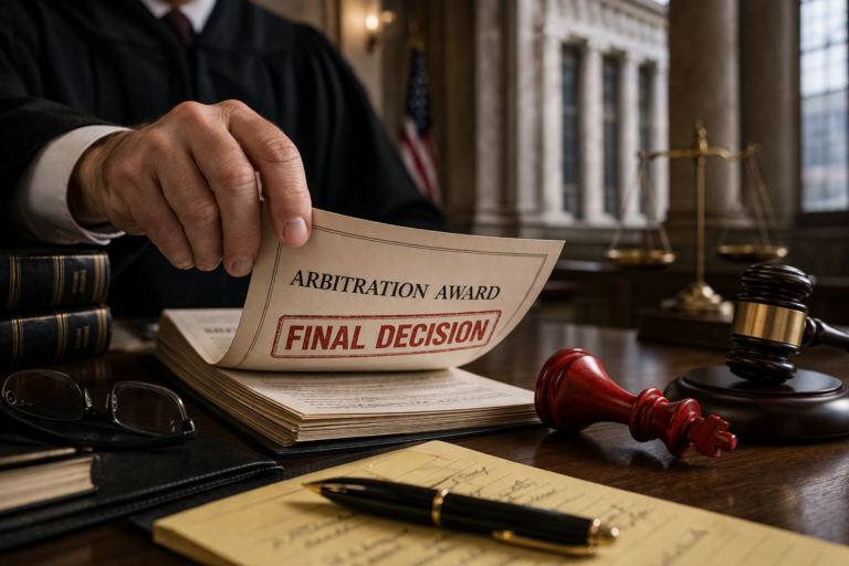 Can arbitration be overturned