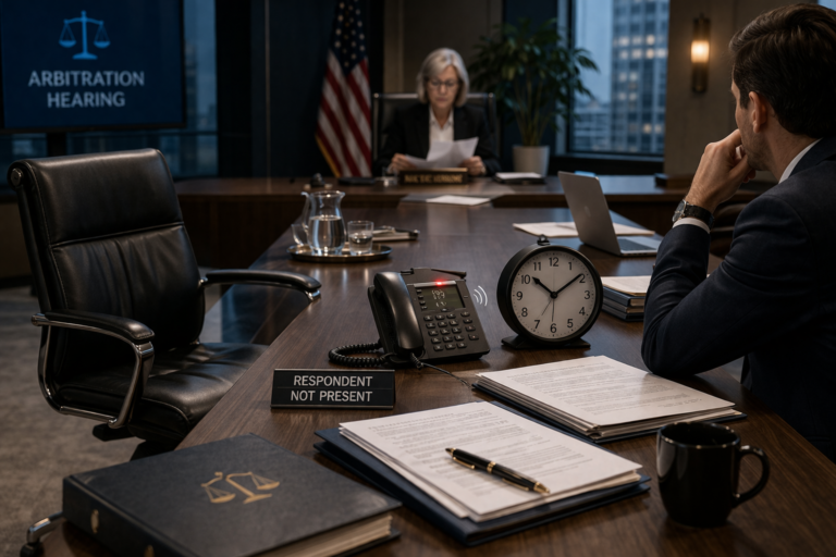 What Happens When One Party Refuses to Participate in Arbitration