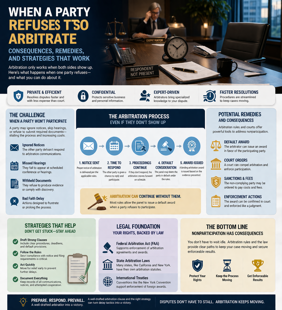 What Happens When a Party Refuses Arbitration- Rapid Ruling