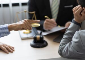 Lawyers are mediating disputes and providing legal advice.