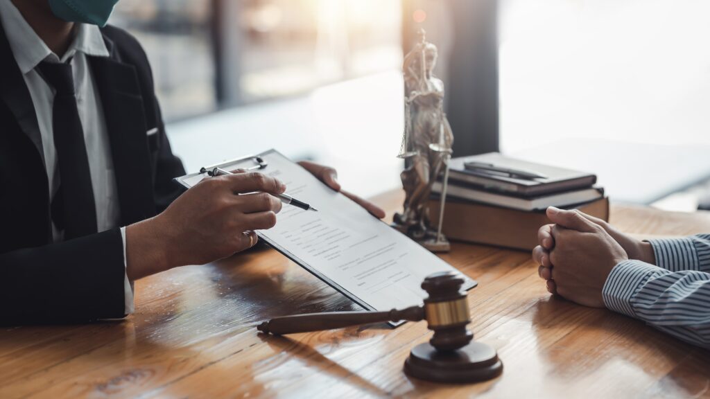 Sign the agreement The Concept of Legal Procedure and Litigation.