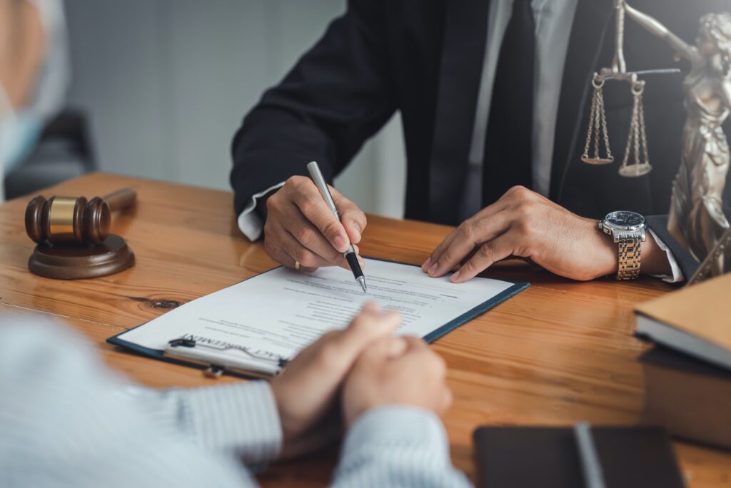 The Legal Execution Department makes an appointment with the customer to sign a mediation agreement